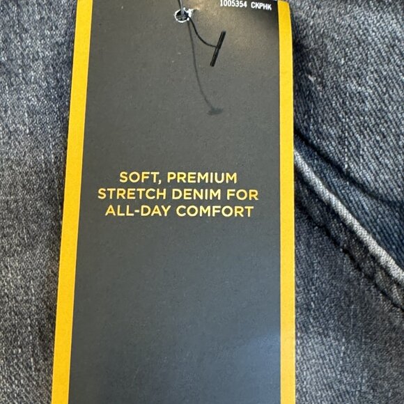 NWT Lee Legendary Plus High-Rise Trouser Jeans 22W Petite Dark Wash Wide Leg - Picture 5 of 10